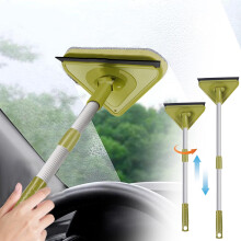 Shower Cleaning Brush with Replaceable Rotatable Heads for