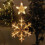 LED Snowflake Star Santa Christmas Decorations with Suction 1