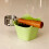Espresso Grounds Disposal Bucket Polygons Green 3