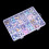 Caixa organizadora de plástico transparente com 24 compartimentos, 19,3 x 13,5 x 2,2 cm (7,6 x 5,3 x 0,86 polegadas). 5