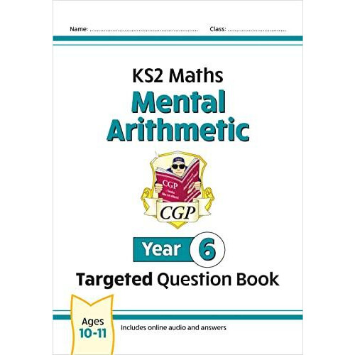 KS2 Maths Year 6 Mental Arithmetic Targeted Question Book includes Onl