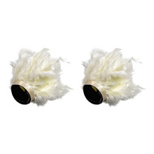 Paar von 1 floral inspirierten Handgelenkmanschetten,-Beige