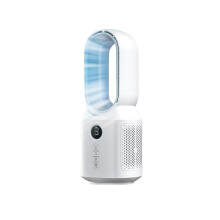 Tischventilator, 33 cm (13 Zoll) großer, blattloser Tischventilator, oszillierender Ventilator mit 3