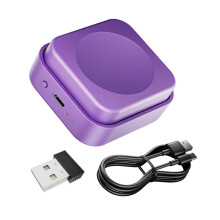 Quiet Big Button Programmable Keyboard Wireless-Purple