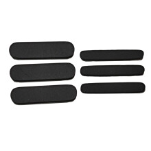 6 stuks getextureerde toetsenbordgrepen Pad Silents