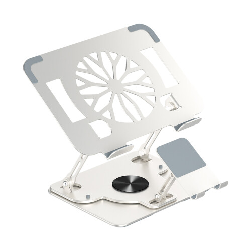 Portable Laptop Stand Foldable Support Base Notebook-Silver