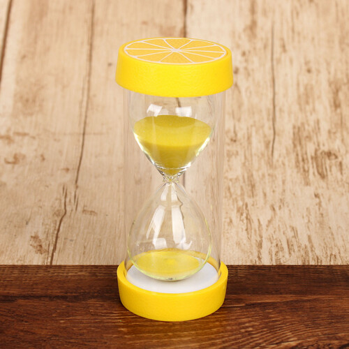 Fruit Themed Sandglasses Timer Fruit Shaped 5 Minutes-orange1 2
