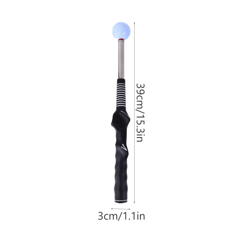 2Stk Golfs Swing Trainer Bunt Telescopisch Swinghilfe Für Training 1