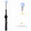 2Stk Golfs Swing Trainer Bunt Telescopisch Swinghilfe Für Training 6