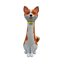 Handcrafted Wacky Dog Vases Whimsical Dog Planter-corgis vase
