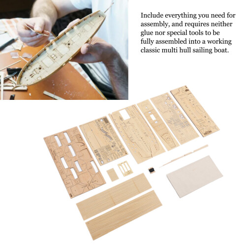 Nautical Wooden Model Ship Kit