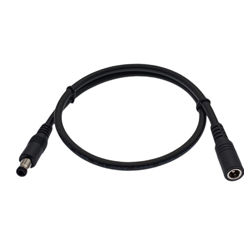 Flexible DC5521 Power Extension Cable 18AWG Copper-1000cm 1