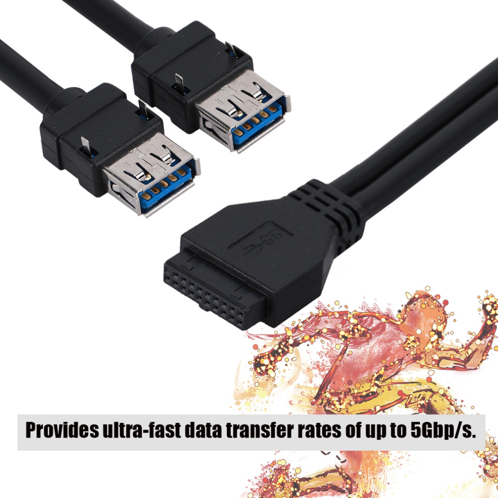 Front Panel Usb 3.0 19 Pin Cable 0.6M 7790334194553