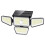 Solar schijnwerper met bewegingssensor, 4 koppen, 270 LED's, 3000lm 1