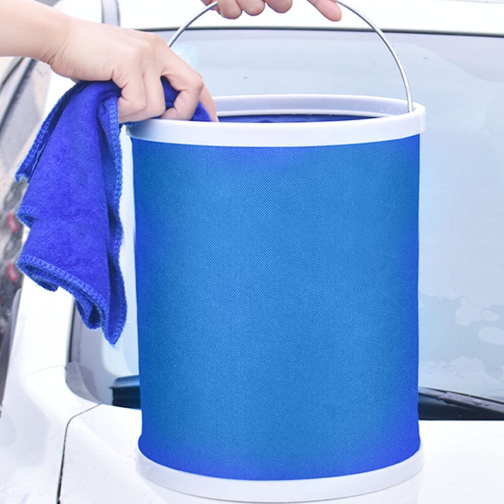 Folding Fishing Pail 9L Oxford Cloth 7790334744789