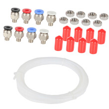 PTFE Buis Snelle Connectors voor DIY Filamenten Droge Doos-Pak D