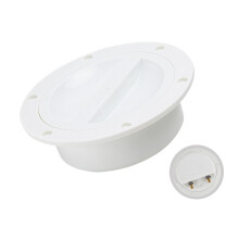 Marine Electrical Terminal Enclosure-White Two binding posts
