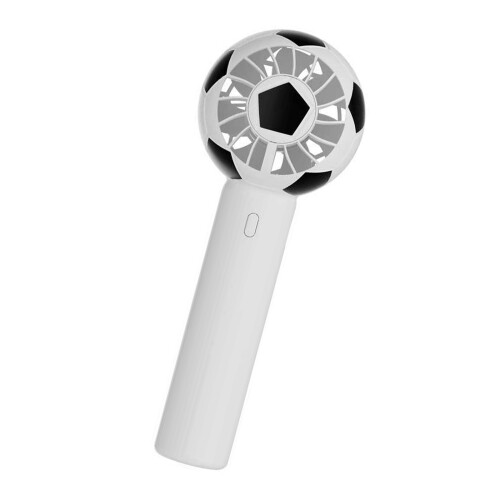 Handheld Soccer Fan USB Operated 3 Speed Setting ABS-Black