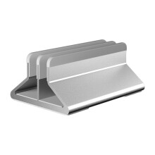 Adjustable Aluminum Laptop Stand Holder-Silver Double card