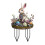 Easter Bunny Yard Sign Colored Egg Design 11.81x7.87 Inch 2