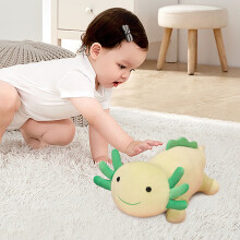 Salamander Plush Pillow Toy Green