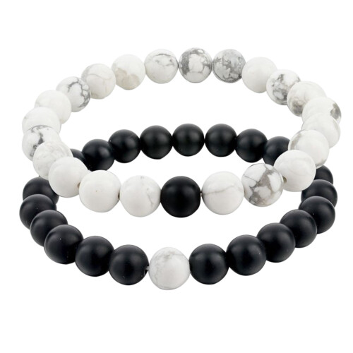 Pararmbånd Unisex8mm2 stk