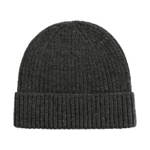 Gorro de punto de invierno, color negro, hilo suave1