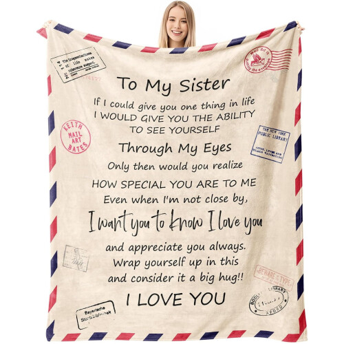 Pink Mom Blanket Gift 50x60 inches