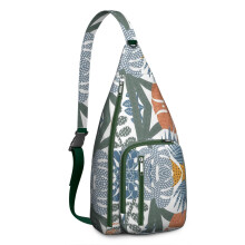 Sac bandoulière bohème à fleurs pour femme – Léger et imperméable