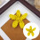 3 Stück handgefertigte Perlen-Blumenapplikationen,-Schwarz 3