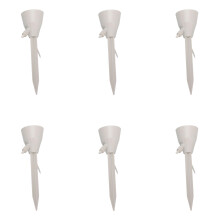 6er-Pack automatische Gartenbewässerungsgeräte mit-Beige