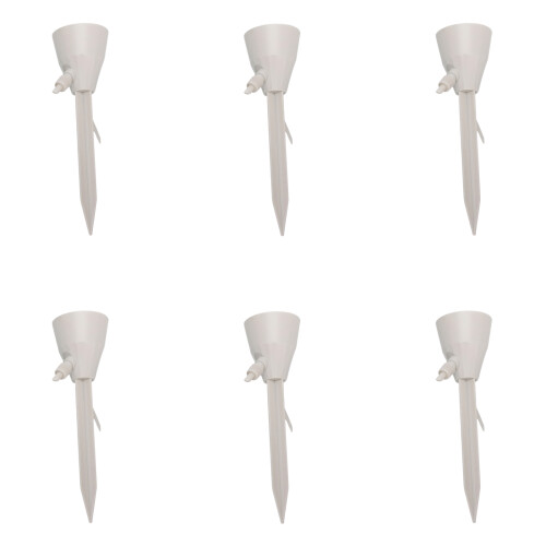 6er-Pack automatische Gartenbewässerungsgeräte mit-Beige