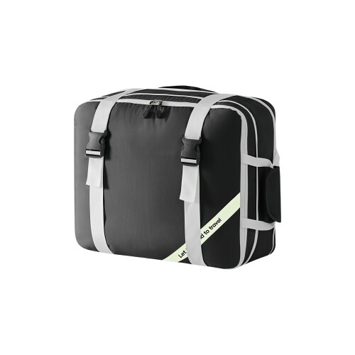 Sacs de rangement en tissu robuste avec poignées de-Noir S