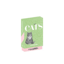 Cats 50 Postcards Paperback Book