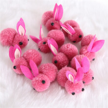 Easter Mini Bunny Doll Set Fabric Home Decor Gift 10PC