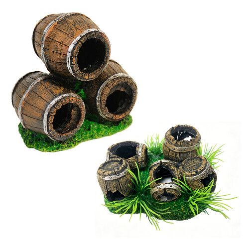 Simulation Small Wine Barrels Garden Decoration-Design B 1