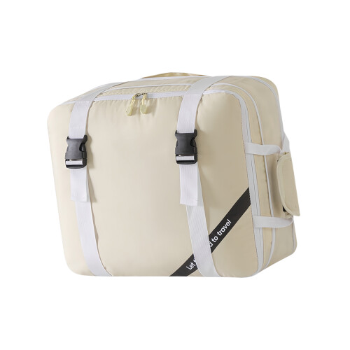 Sacs résistants de stockage de bagages de compression-Beige M