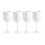 4 Pack Unbreakable Plastic Wine Glasses 1
