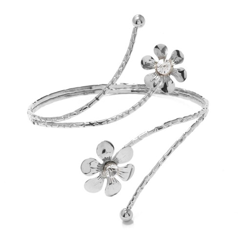 Goldenes Herz-Armband aus Legierung