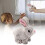 Peluche interattivo a forma di coniglio robot con suoni e movimenti. 1
