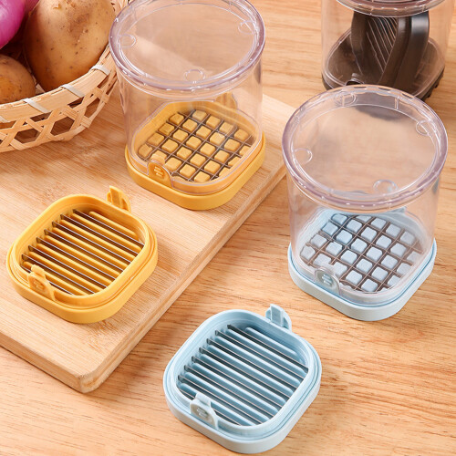 Professional Fruit And Vegetable Dicer Slicer With-Yellow 2