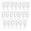 Multipurpose PVC Hook For Curtains Quick Setups Portable And 1