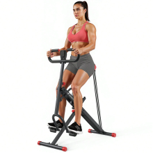 Squat Machine 2 In 1 | Home Glute & Leg Trainer with Rowing Function | Foldable Fitness Equipment