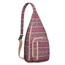 Sac bandoulière bohème à fleurs - Imperméable et antivol