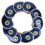 Durable PU Golf Head Cover Blue 1
