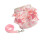 Small Dog Harness Vest With Reflective Stitching And-S Pink 1