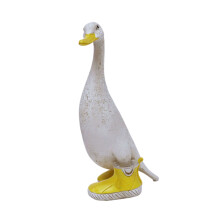 Duck Garden Statues Outdoor Decors Resin-Lift your right foot
