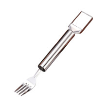Outil pratique pour trancher la pastèque, Double-double tête