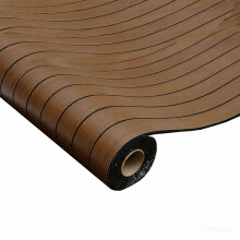 Waterdichte Houtnerven Latten Wandpaneel 40X300Cm-Bruin