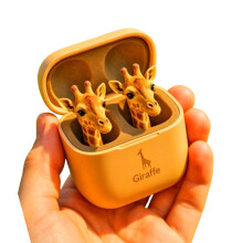 Couvre-oreilles amusants à la mode en forme d'animal,-girafe